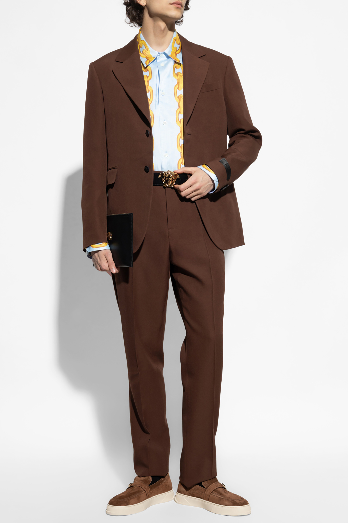 Versace Blazer with open lapels | Men's Clothing | Vitkac Versace Blazer with open lapels | Men's Clothing | Vitkac